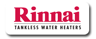We Service Rinnai Tankless Water Heaters in 92126