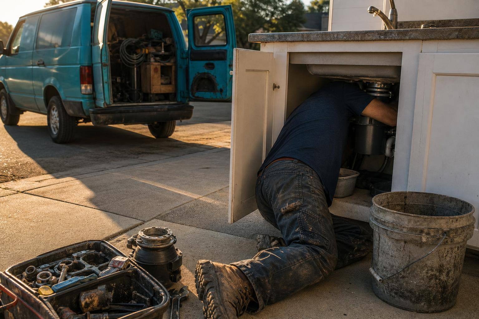 Garbage Disposal Repair & Installation at a job site in USA